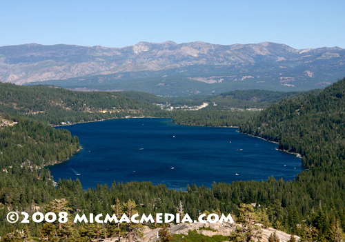 Nugget #146 A Donner Lake view on PCT