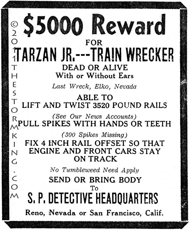 Nugget #214 Tarzan Editorial