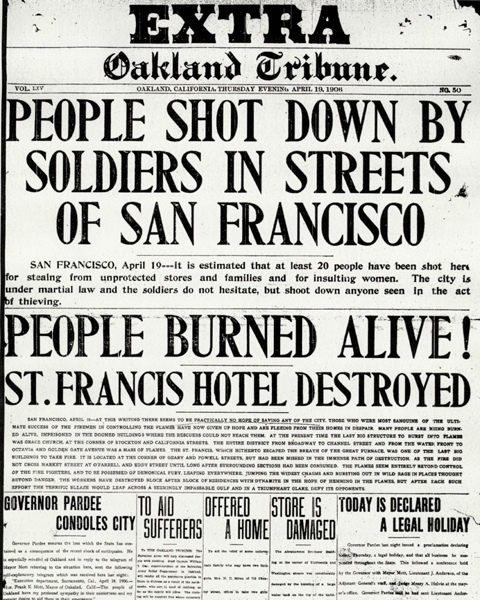 Nugget #66 D SF quake 4-19-06 shot headline sized